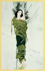 Ida Lvovna Rubinstein (c.1885-1960) in Der Märtyrer des heiligen Sebastian, c.1911-22